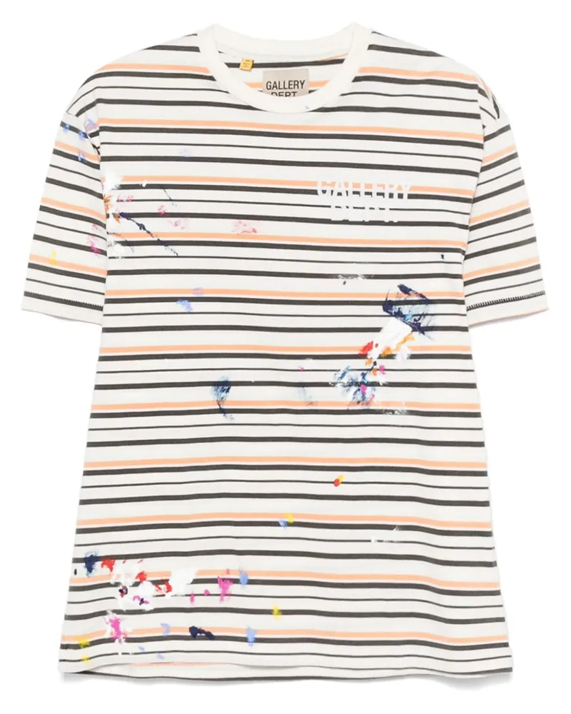 GALLERY DEPT. T-Shirt mit Malerei-Detail - Nude Nude