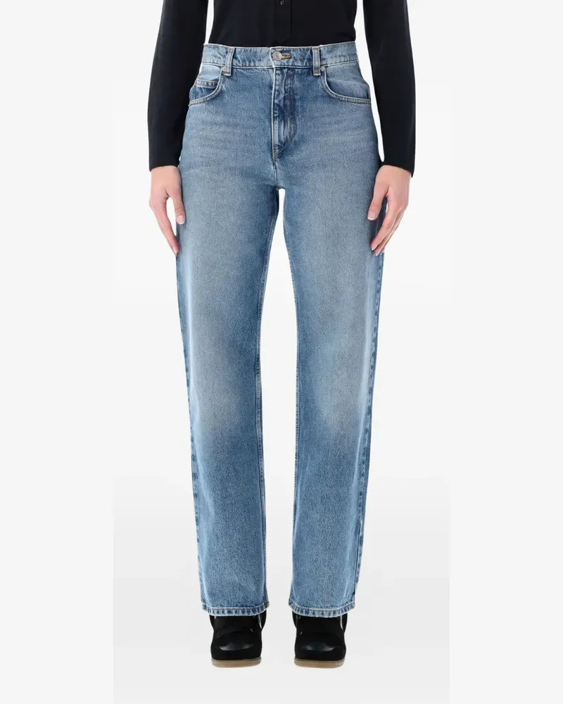 Isabel Marant Jeans mit Knopfverschluss - Blau Blau