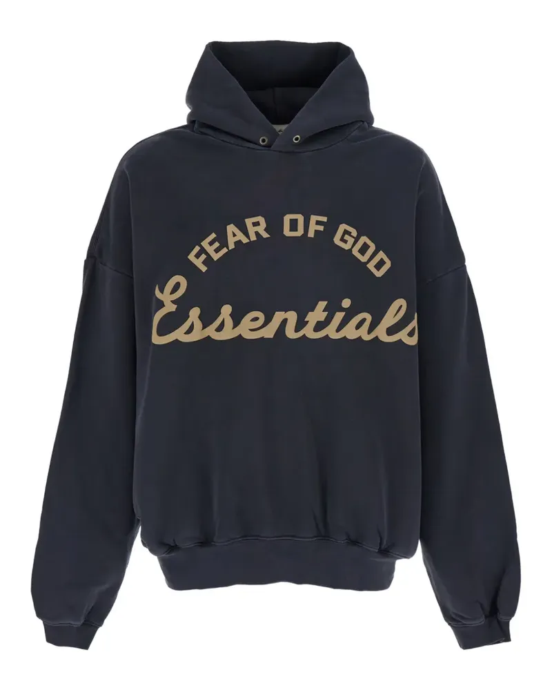 Fear of God Training 90s graphic-print hoodie - Schwarz Schwarz