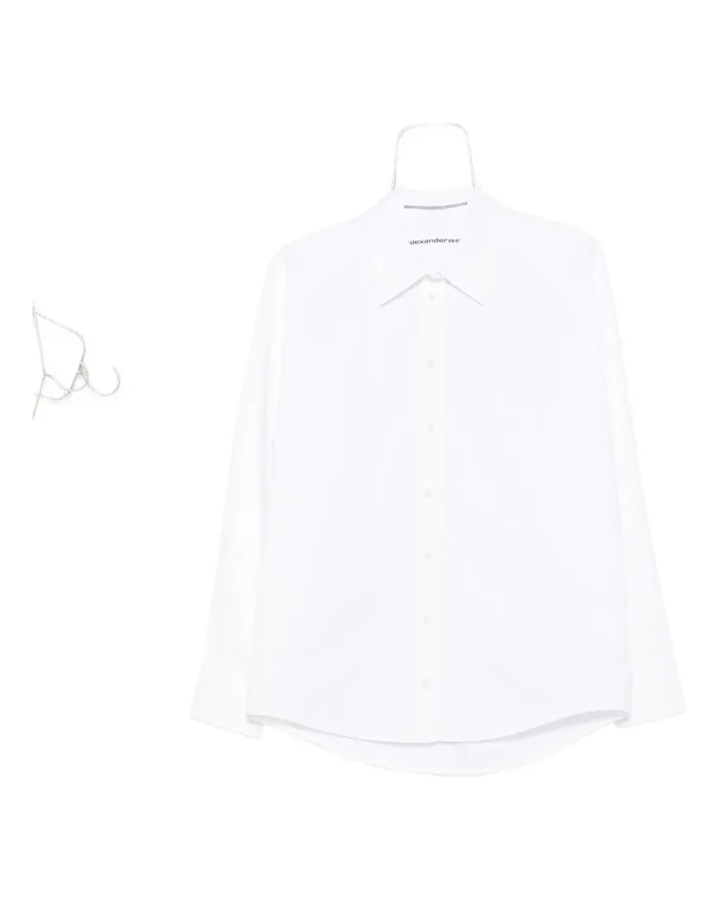 Alexander Wang Hemd mit Oversized-Kragen - Weiß Weiß