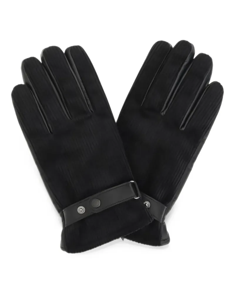 Barbour Nelson Handschuhe - Schwarz Schwarz