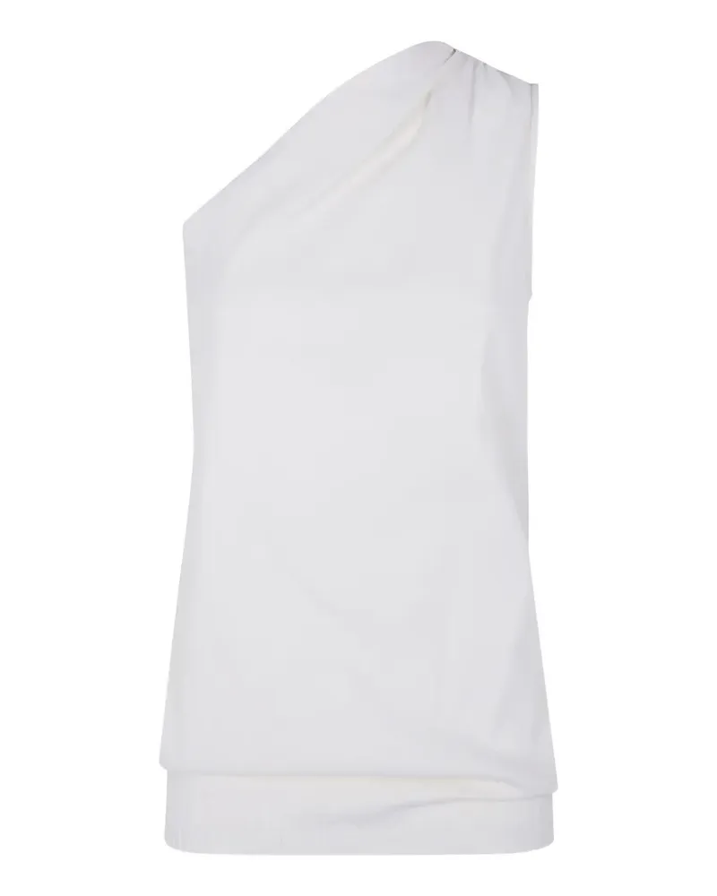 Uma Wang Asymmetrisches Top - Weiß Weiß