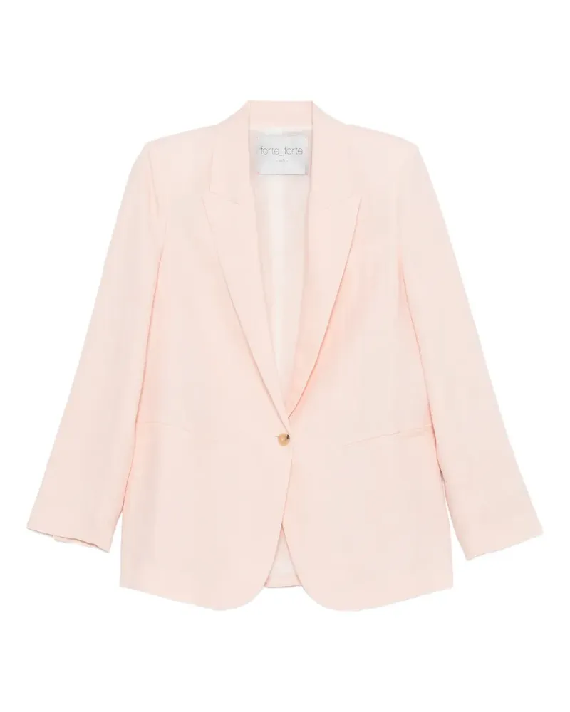 forte_forte button-up blazer - Rosa Rosa