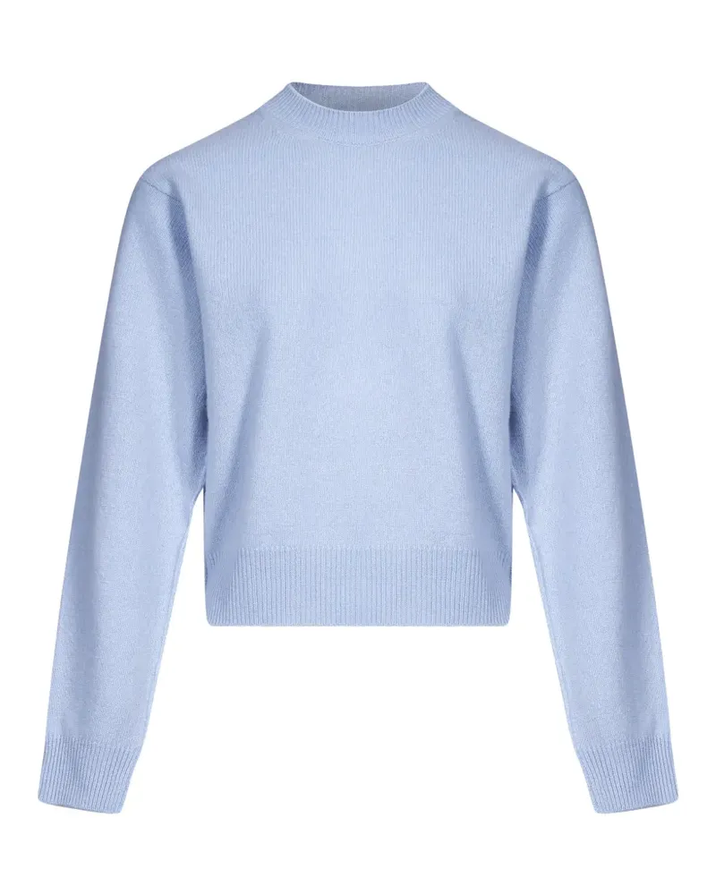 Haikure Gerippter Rose Pullover mit Rundhalsausschnitt - Blau Blau
