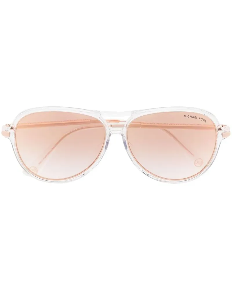 Michael Kors Breckenridge Pilotenbrille - Weiß Weiß