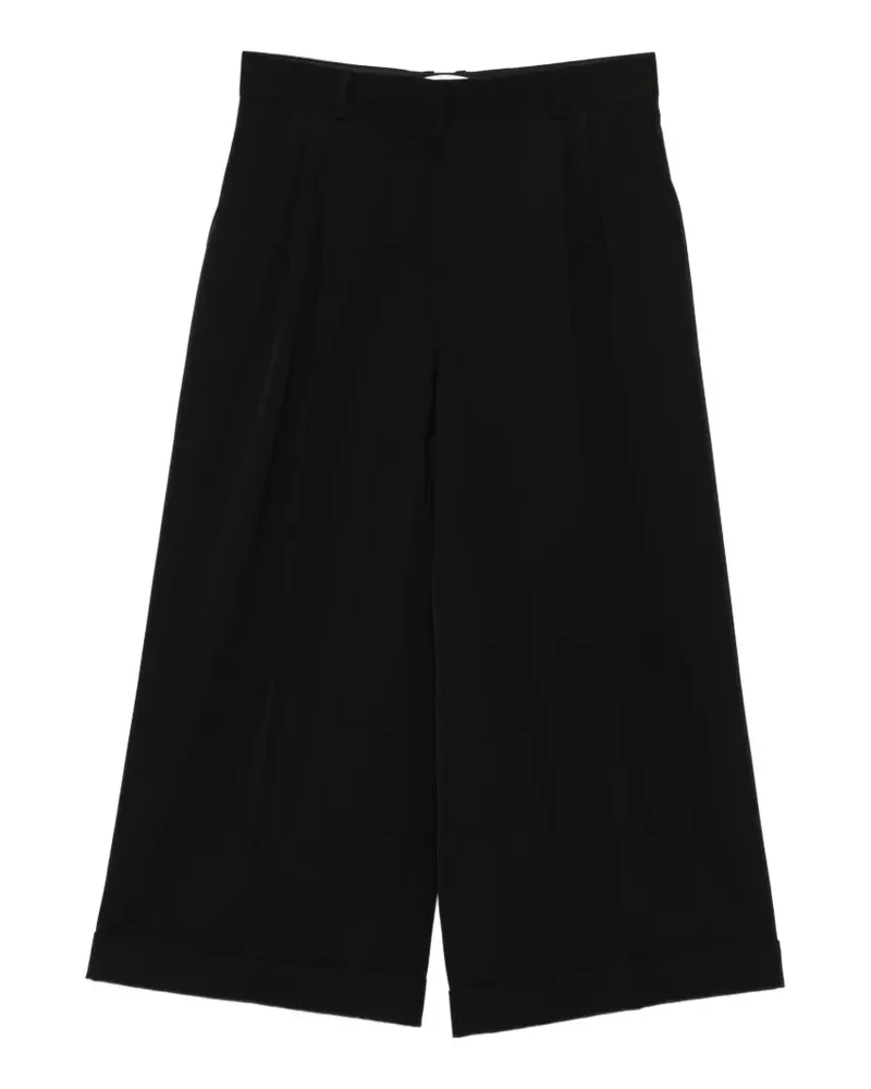 The Row Lior cuffed trousers - Schwarz Schwarz