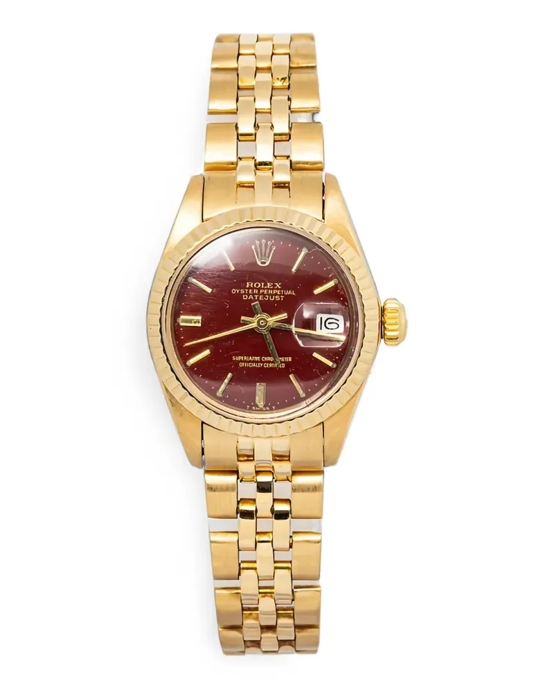 Rolex Datejust Armbanduhr 26mm - Rot Rot