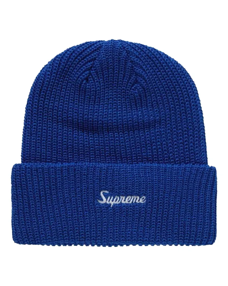 Supreme Being Beanie mit Logo - Blau Blau