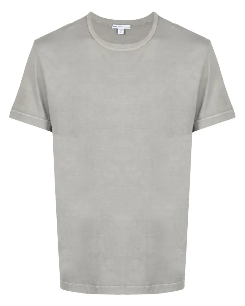 James Perse T-Shirt mit rundem Ausschnitt - Grau Grau