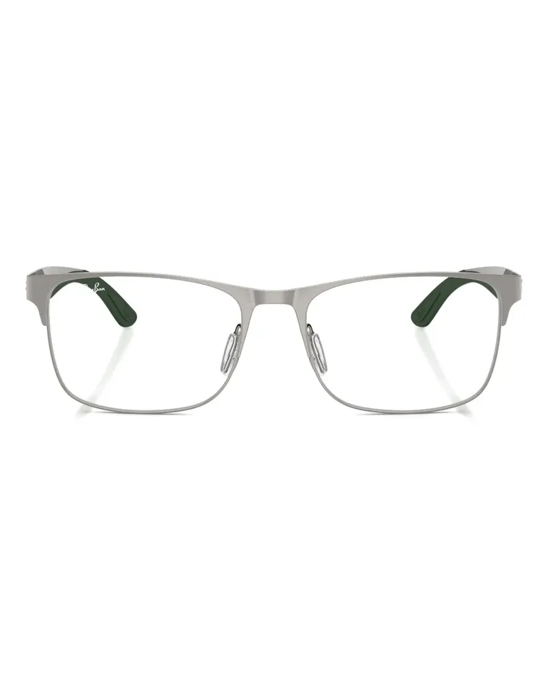 Ray Ban Eckige RB7550 Brille - Silber Silber