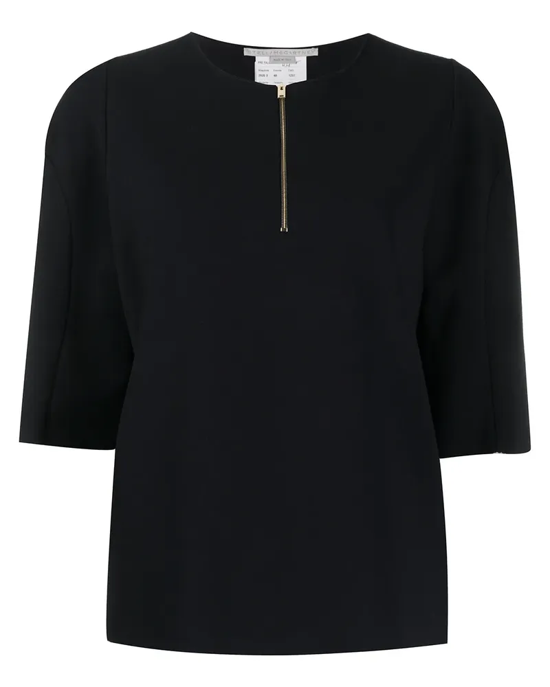 Stella McCartney Oberteil mit Reißverschluss - Blau Blau