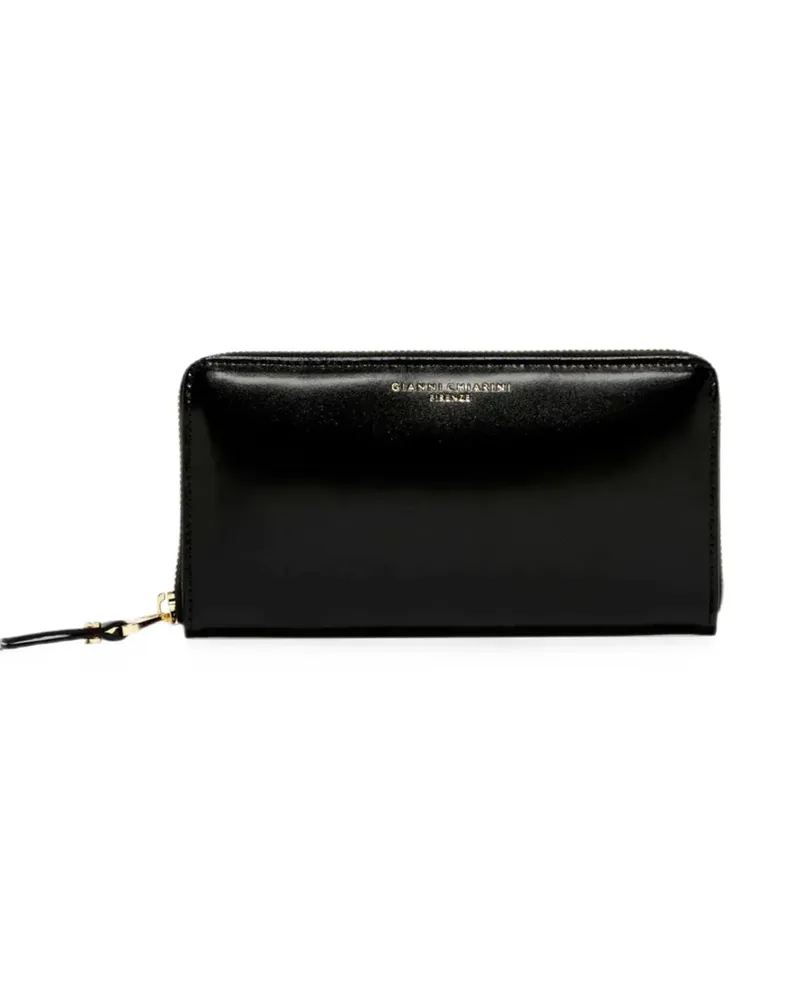 Gianni Chiarini Portemonnaie mit Logo-Print - Schwarz Schwarz