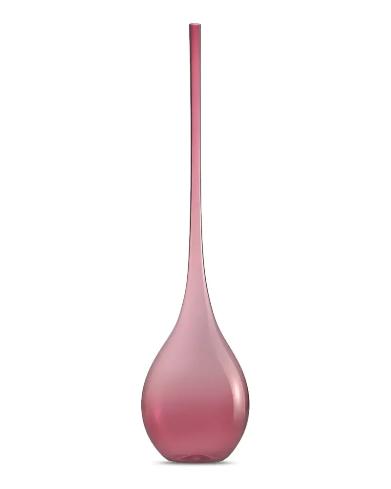 NasonMoretti Bolle Vase in Tropfenform - Rot Rot
