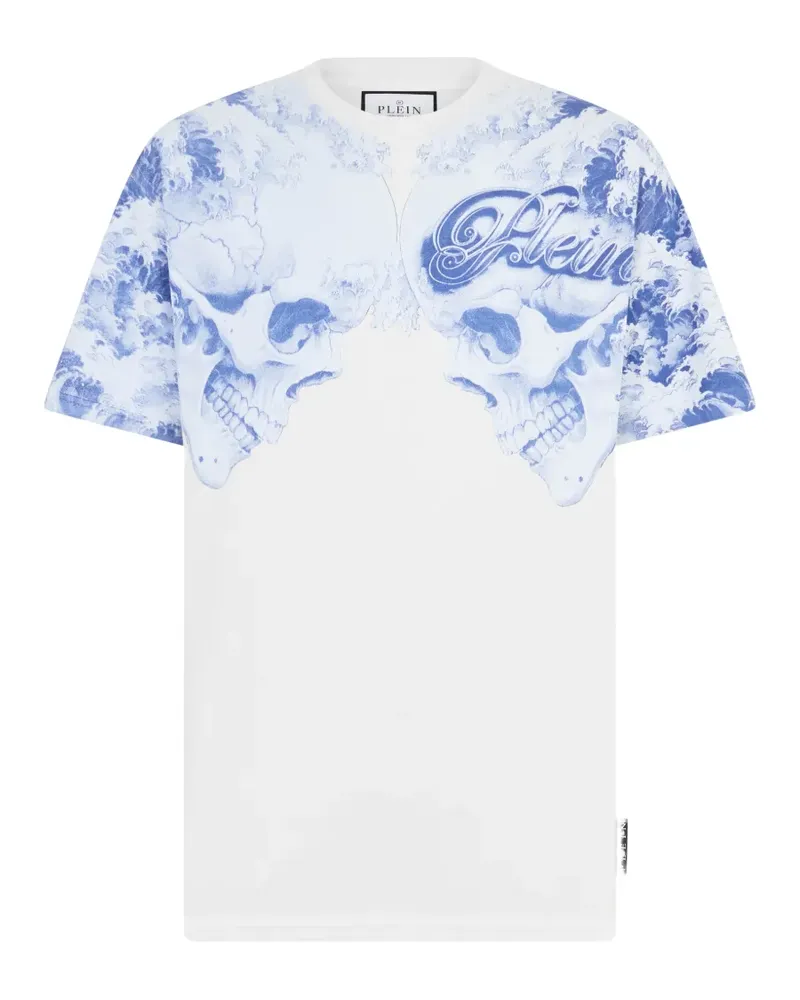 Philipp Plein crew-neck skull T-shirt - Weiß Weiß