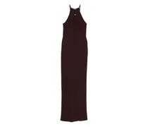 Neckholder-Abendkleid - Violett