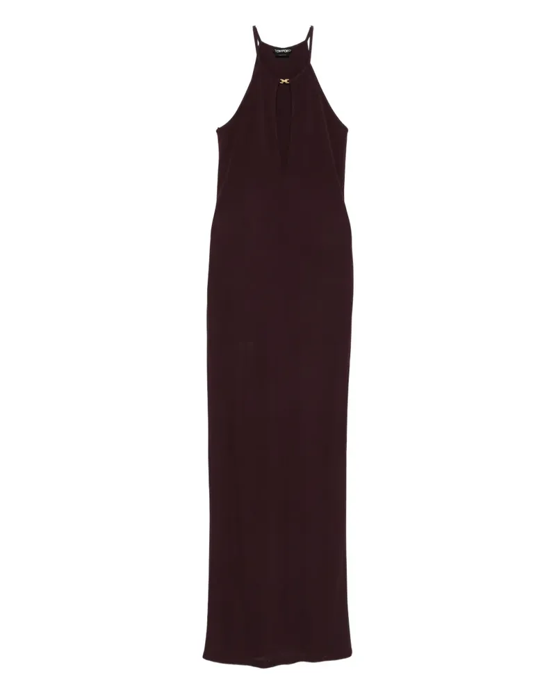Tom Ford Neckholder-Abendkleid - Violett Violett