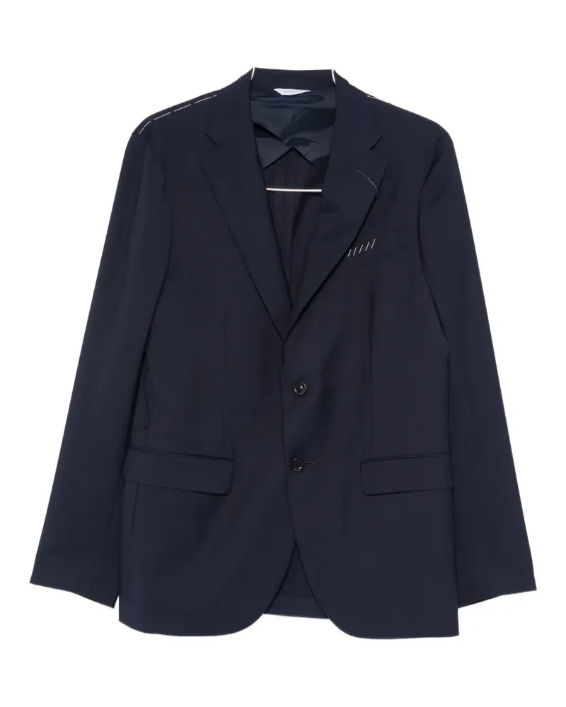 Boglioli notch-lapel single-breasted suit - Blau Blau