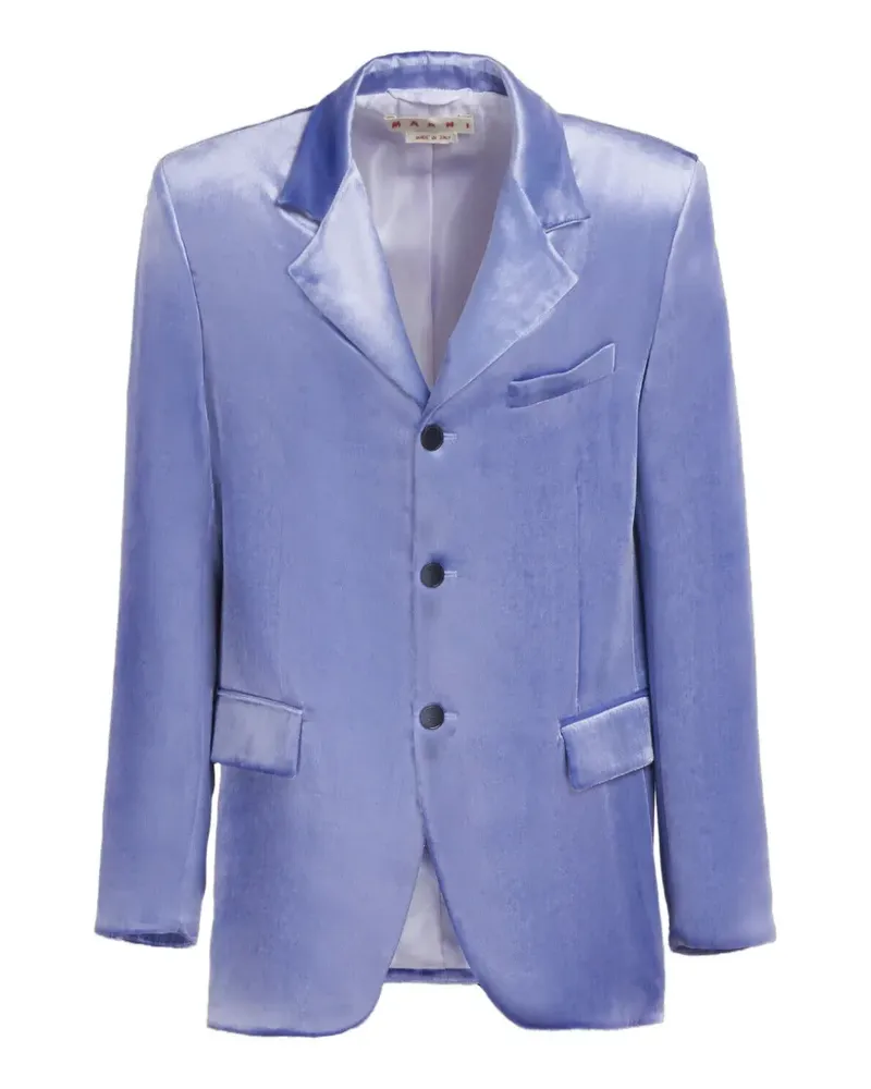 Marni velvet blazer - Violett Violett