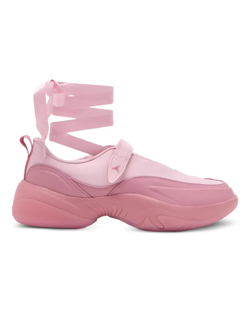 Jordan Pointe ribbon-tie sneakers - Rosa Rosa