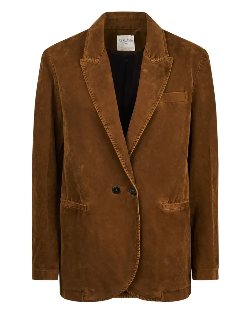 forte_forte button pocket bazer - Braun Braun