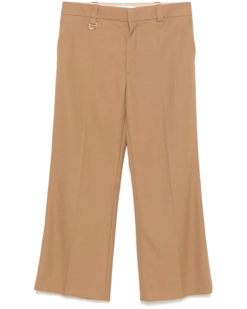 Chloé Klassische Cropped-Hose - Braun Braun