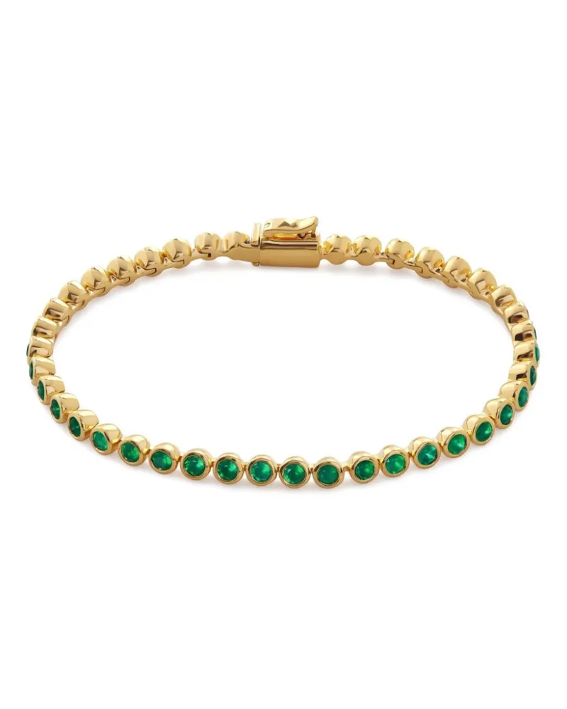 Monica Vinader Gemstone Essential Tennis Armband - Gold Gold
