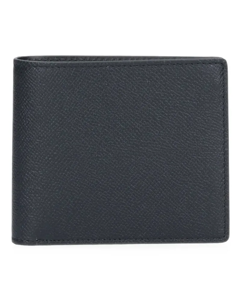 Maison Margiela Four Stitches Portemonnaie mit gekörnter Textur - Schwarz Schwarz