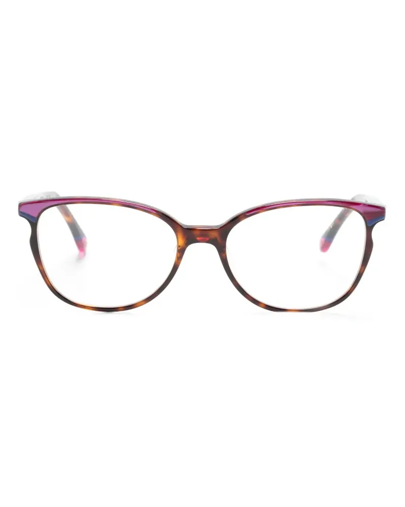 Etnia Barcelona Brille im Cat-Eye-Design - Braun Braun