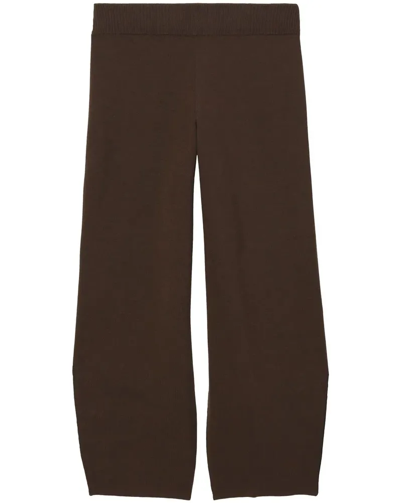 Proenza Schouler Strickhose mit geradem Bein - Braun Braun