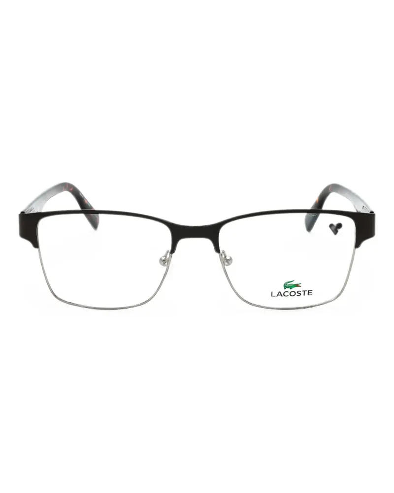 Lacoste Brille mit eckigem Gestell - Schwarz Schwarz