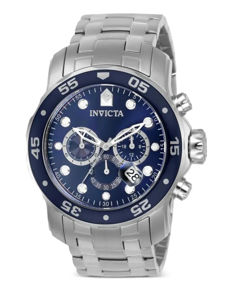 Invicta Pro Diver Armbanduhr 48mm - Blau Blau