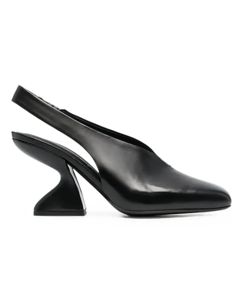 Ferragamo Sloane Pumps mit Design-Absatz - Schwarz Schwarz