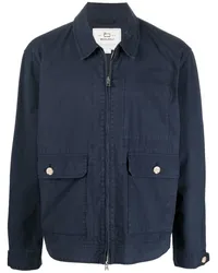 Woolrich Bomberjacke mit Reißverschluss Blau