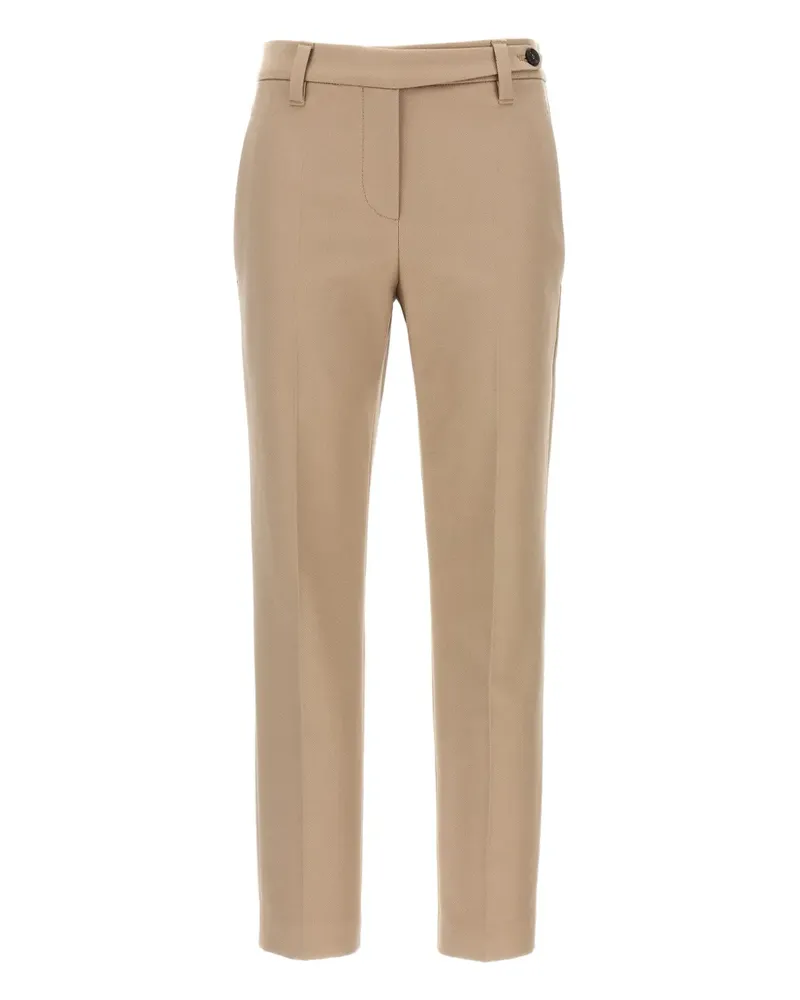 Brunello Cucinelli Klassische Hose - Nude Nude