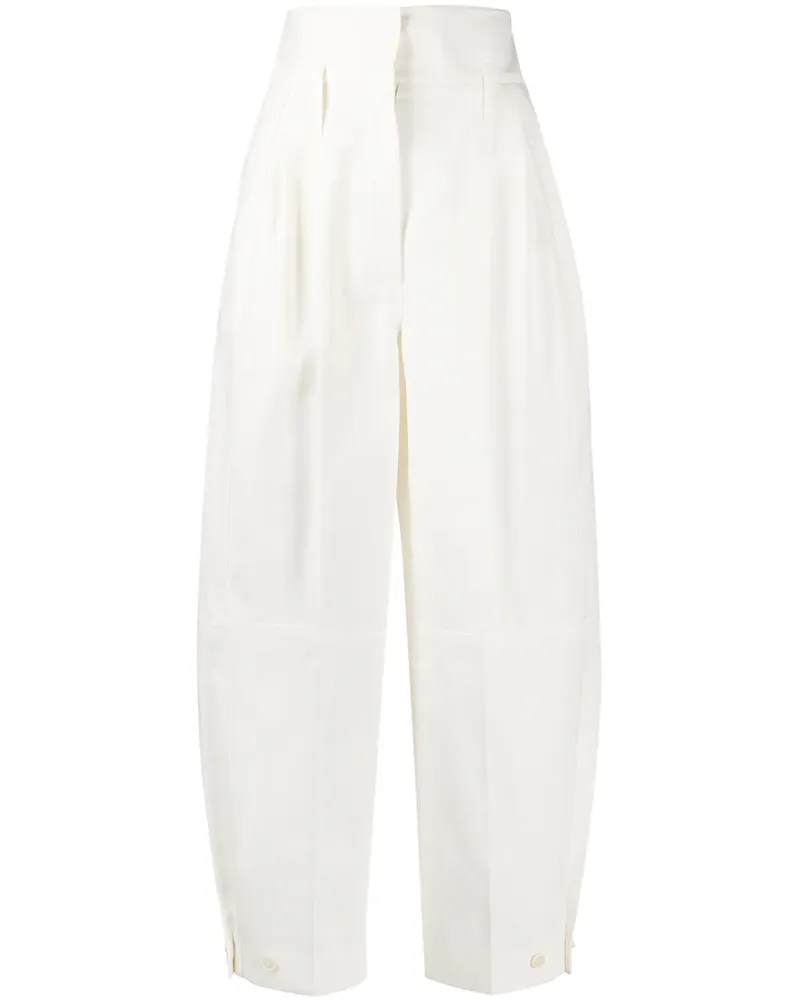 Givenchy Ballonhose mit hohem Bund - Weiß Weiß