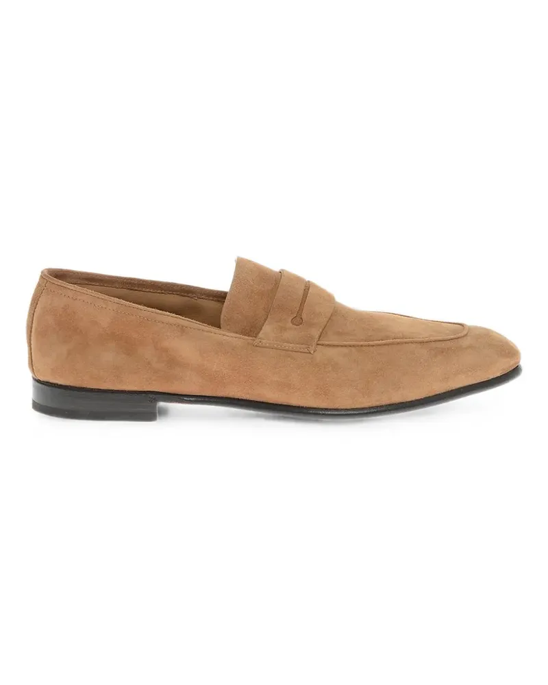 Ermenegildo Zegna L'Asola Loafer aus Wildleder - Nude Nude