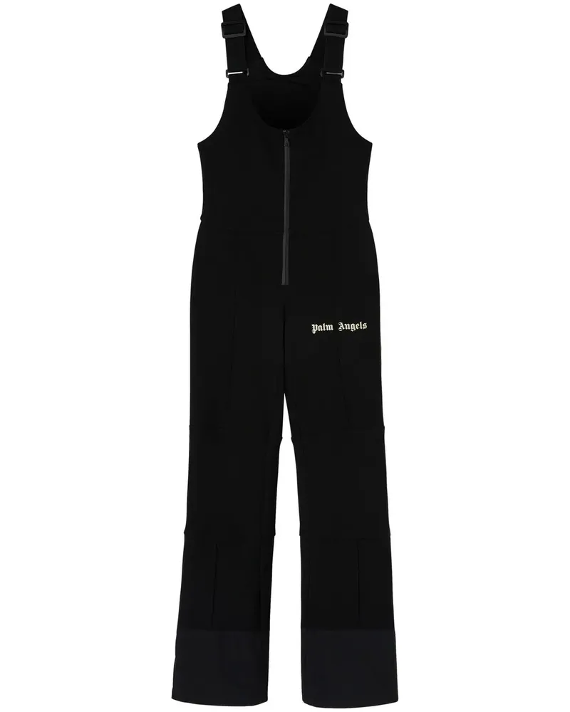 Palm Angels Jumpsuit mit klassischem Logo - Schwarz Schwarz