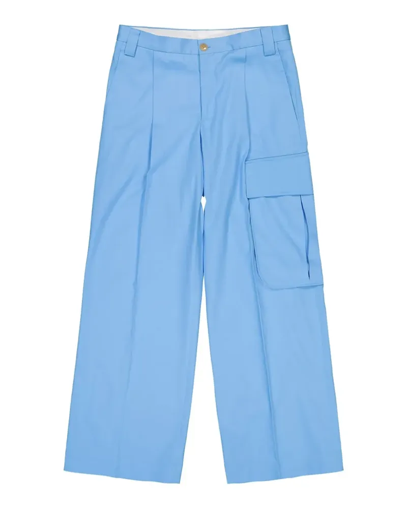Walter van Beirendonck Major Cargohose - Blau Blau