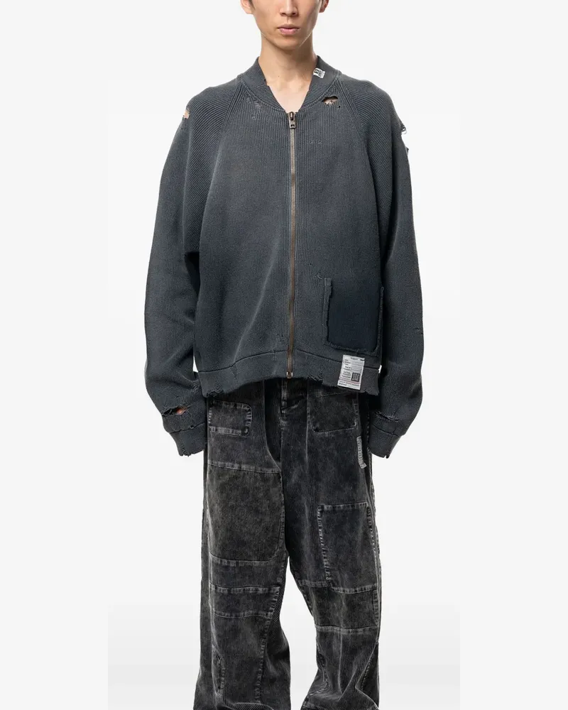 MIHARAYASUHIRO Gestrickter Cardigan - Grau Grau