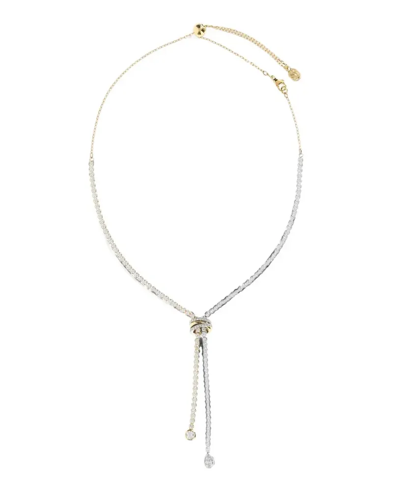 Swarovski Hyperbola crystal-embellished necklace - Gold Gold
