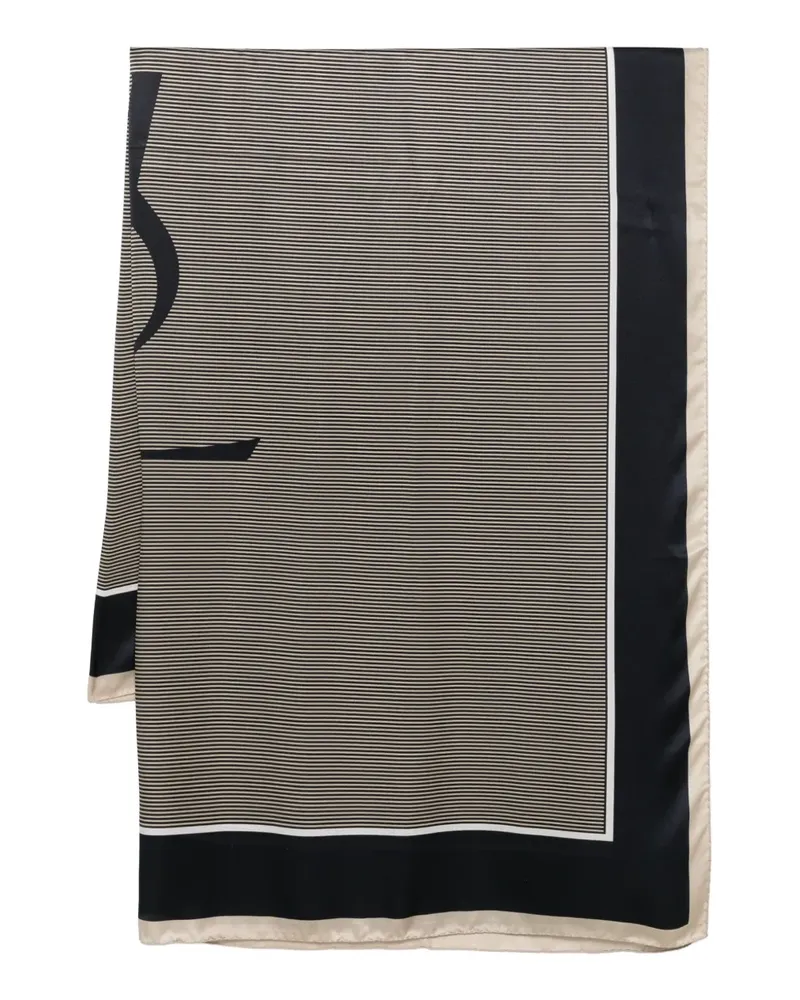 Saint Laurent Cassandre Schal - Blau Blau