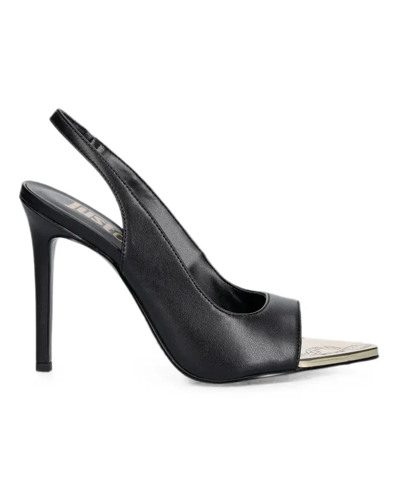 Just Cavalli Pumps mit Slingback-Riemen - Schwarz Schwarz