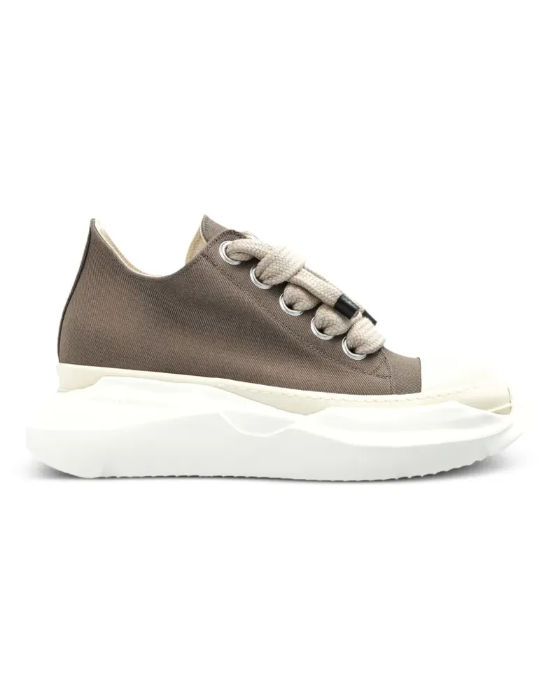 DRKSHDW by Rick Owens Jumbolace Abstract Low Sneaks Sneakers - Grau Grau