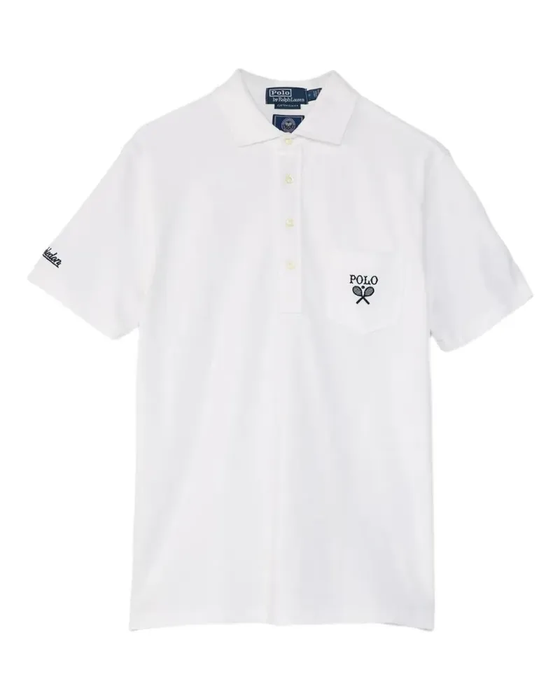 Ralph Lauren Tennis Crest Poloshirt - Weiß Weiß