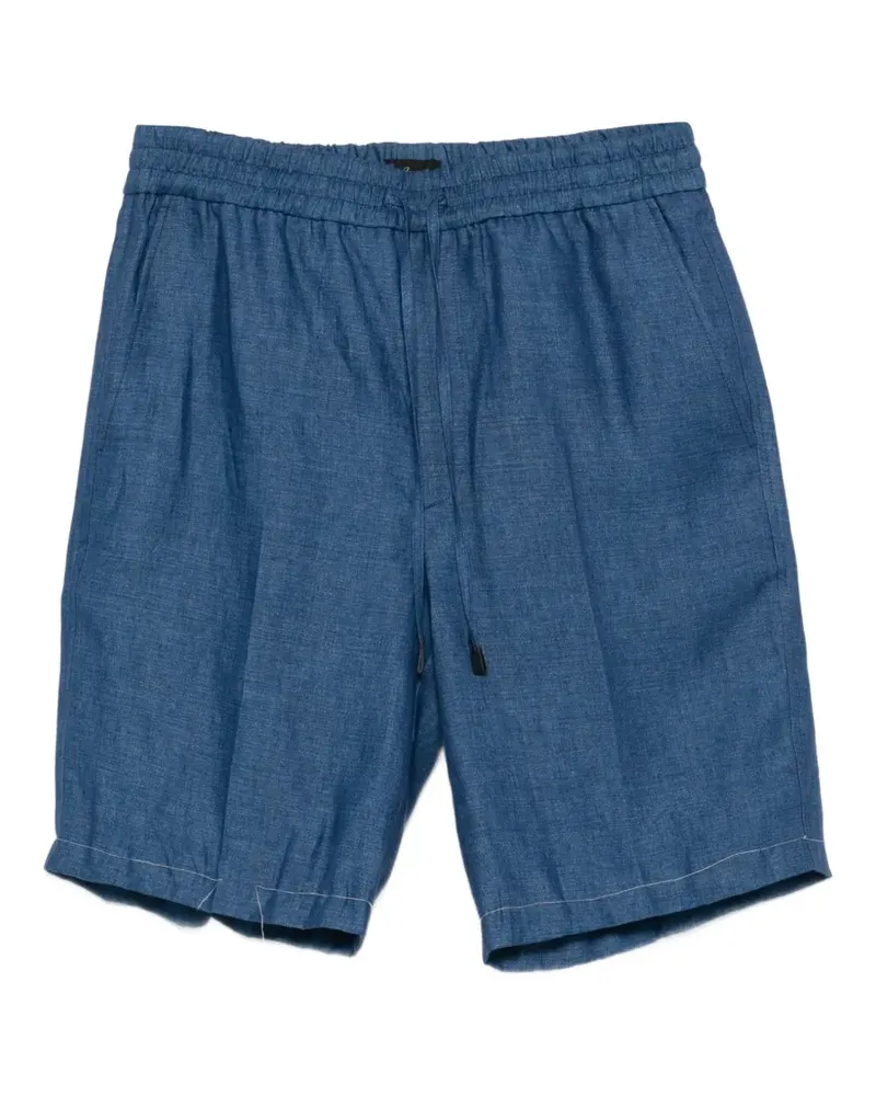Brioni drawstring-fastening shorts - Blau Blau