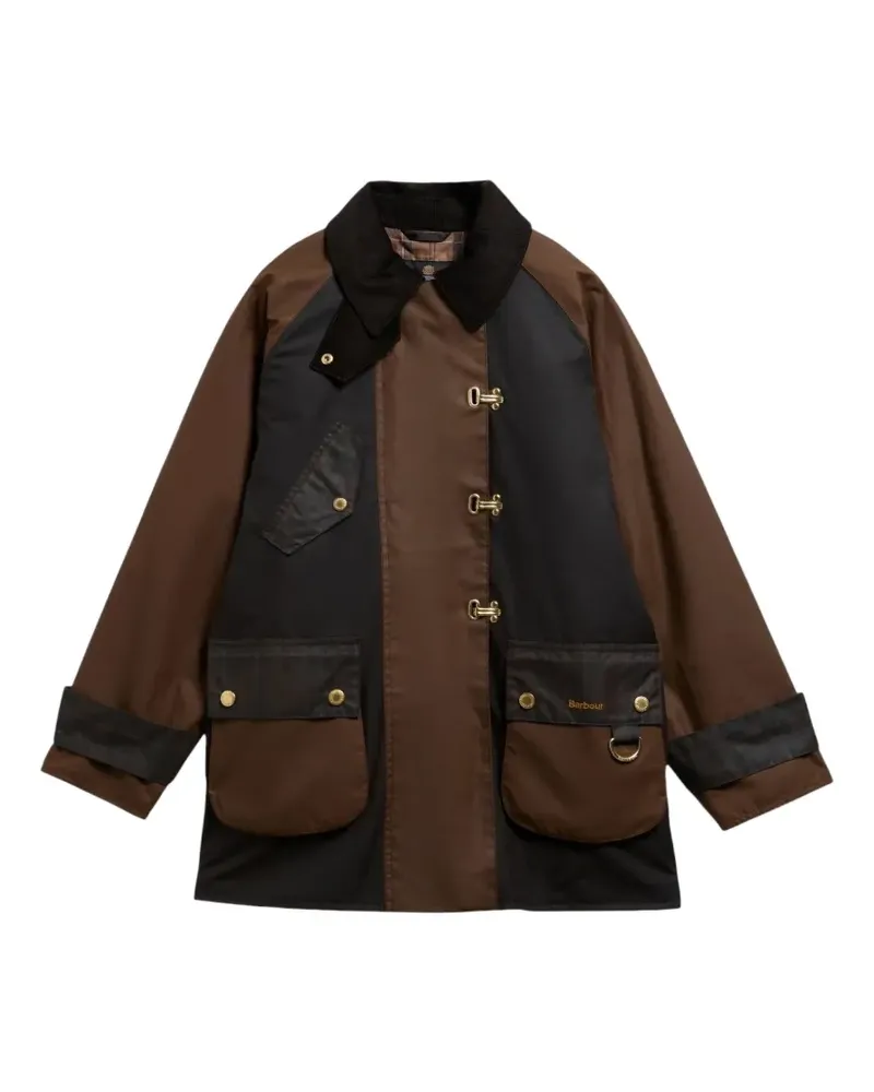 Barbour Gewachste Felton Jacke - Braun Braun