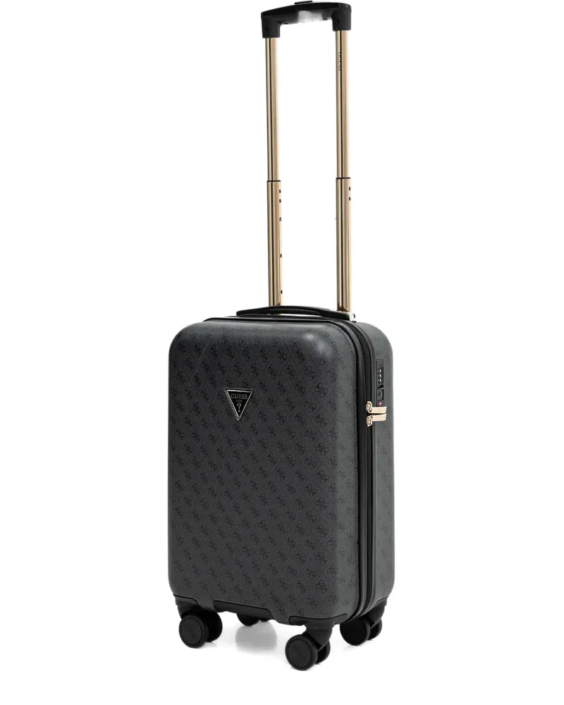 Guess Reisetasche mit Monogrammmuster - Grau Grau