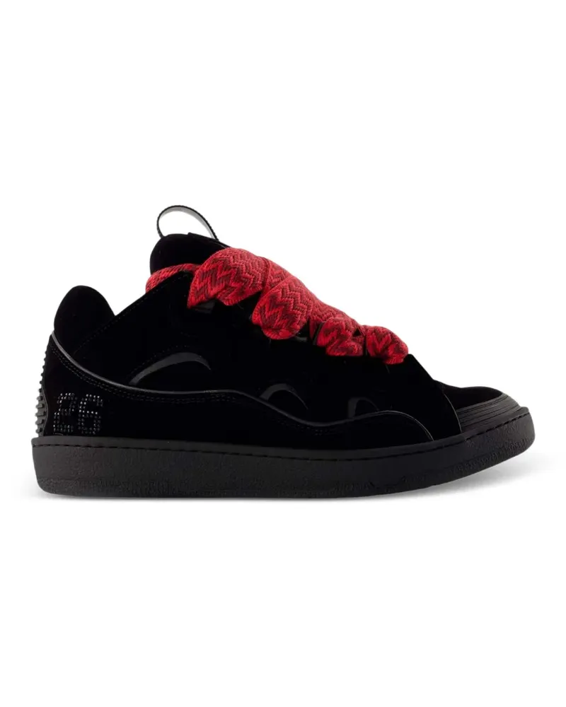 Lanvin Curb Sneakers aus Jersey - Schwarz Schwarz
