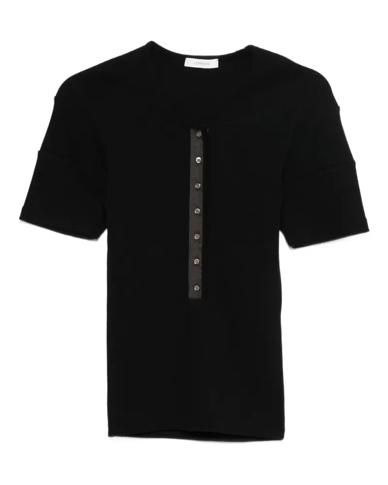 Christophe Lemaire short-sleeve T-shirt - Schwarz Schwarz