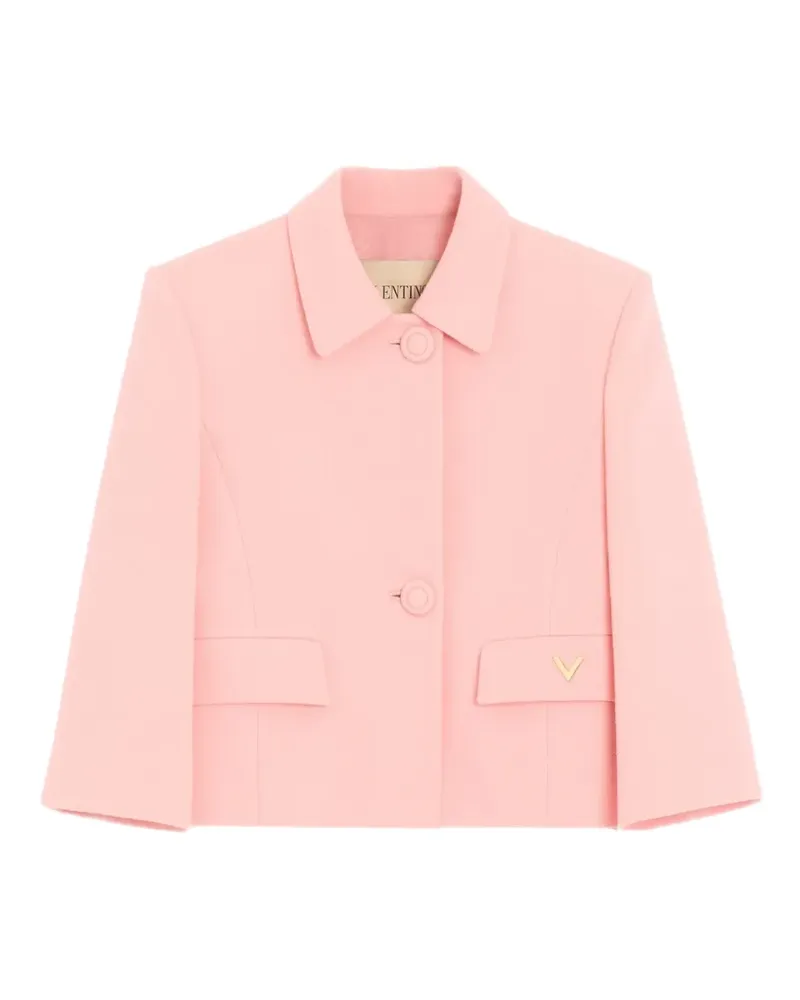Valentino Garavani wool crepe jacket - Rosa Rosa